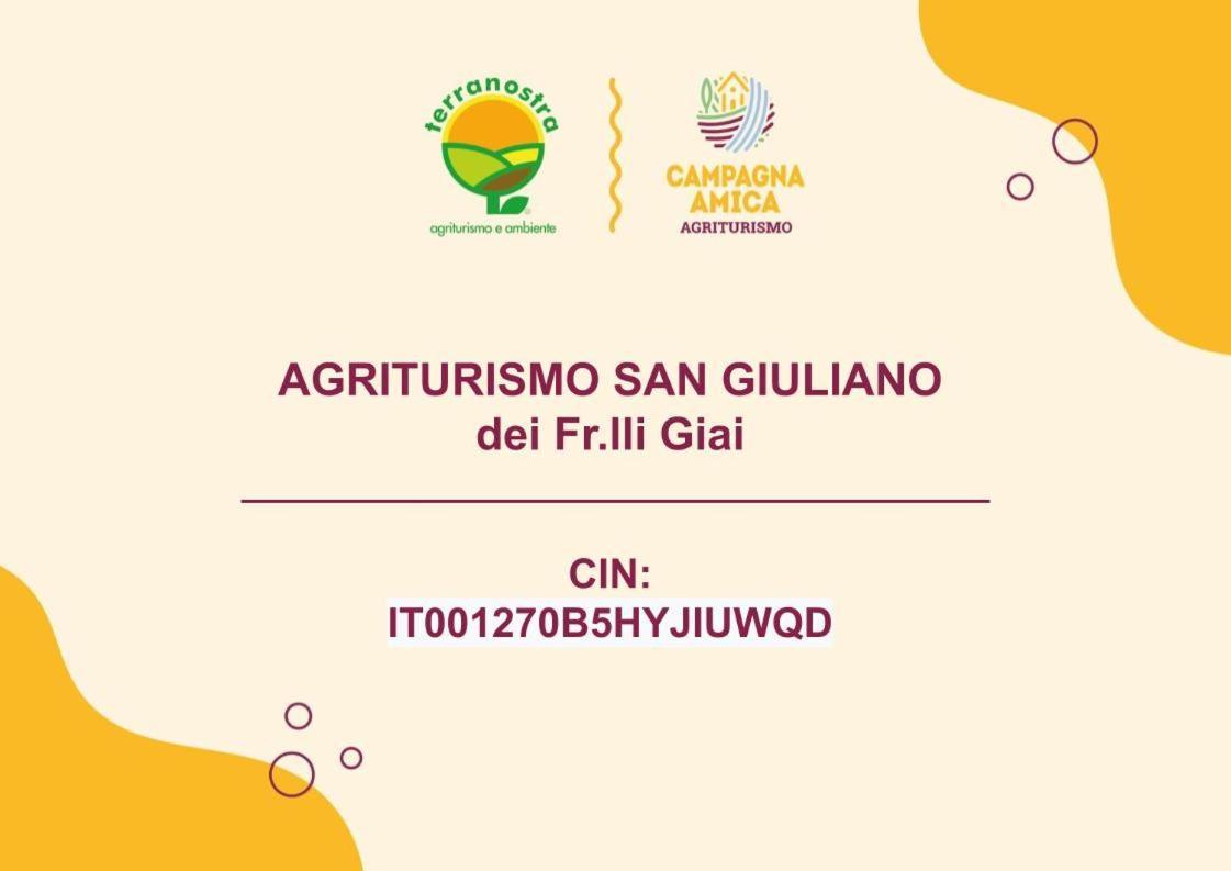 Agriturismo San Giuliano Dei Fratelli Giai Susa Eksteriør billede